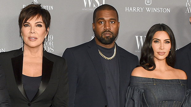 Kris Jenner Kanye West Kim Kardashian