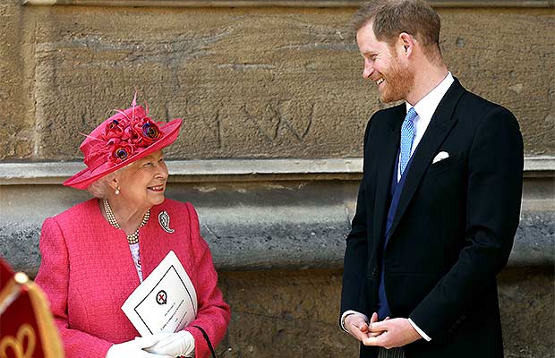 Prince Harry, Queen Elizabeth II