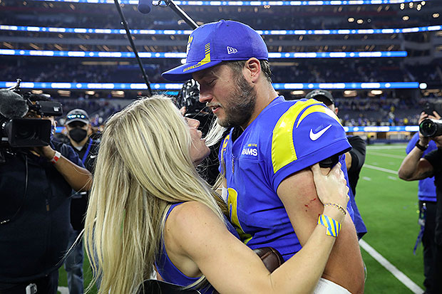 matthew stafford kelly hall super bowl 2022