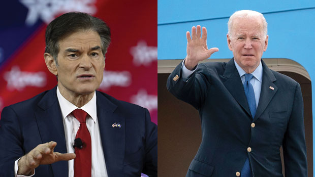 Dr. Oz, Joe Biden