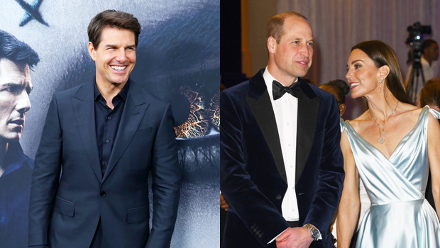 tom cruise, prince william, kate middleton