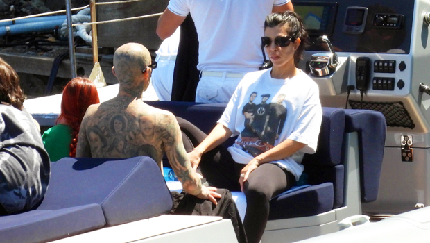 kourtney kardashian, travis barker