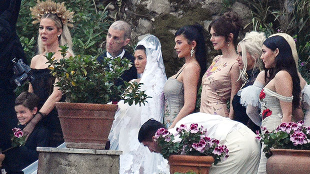 Kyloe Jenner Kourtney Kardashian Wedding Italy May 2022