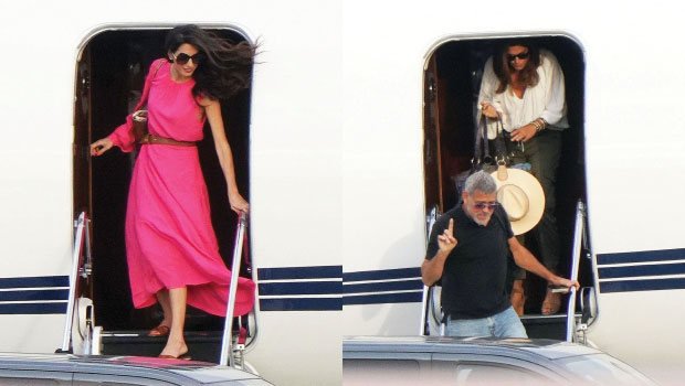 George and Amal Clooney